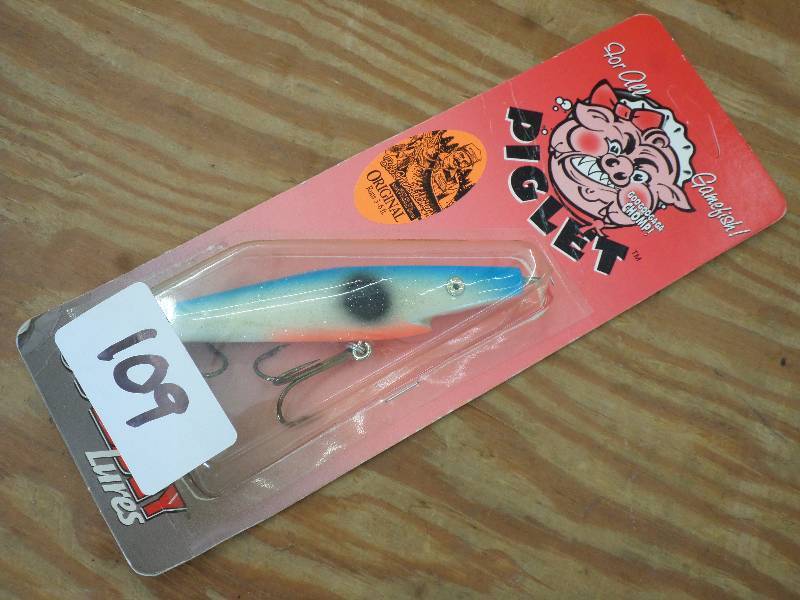 lot 109 image: Unused Odyssey Lures Piglet 3-6ft...