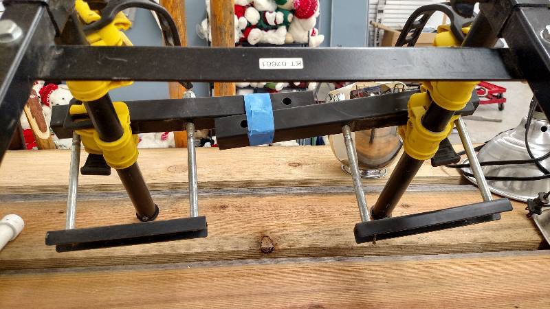 RV Bumper Bike Rack
