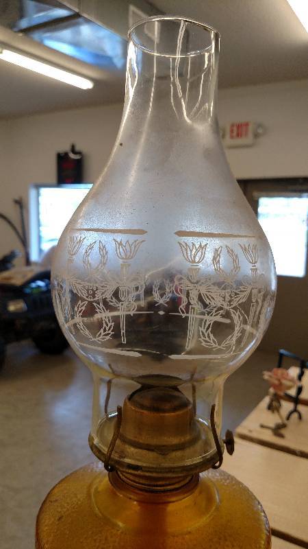 Vintage Oil Lamp