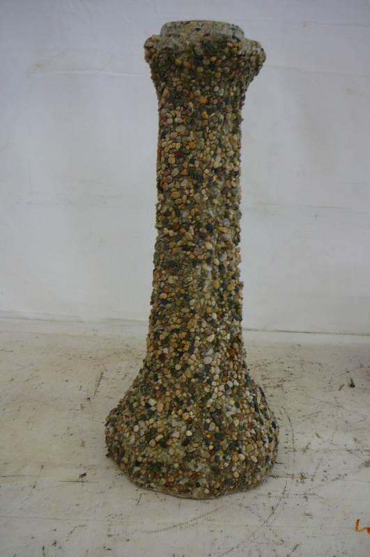 Cement Bird Bath Base