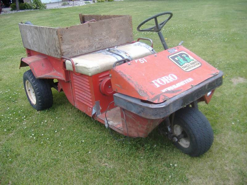 Toro Workmaster 3 Wheel Service Truck Tons Or Toro Lawn Equipment And