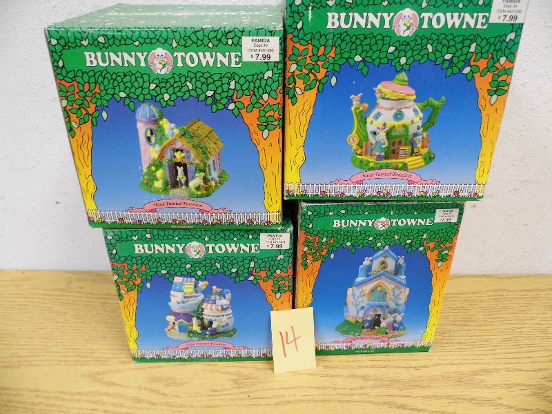 Bunny Town Easter Dcor