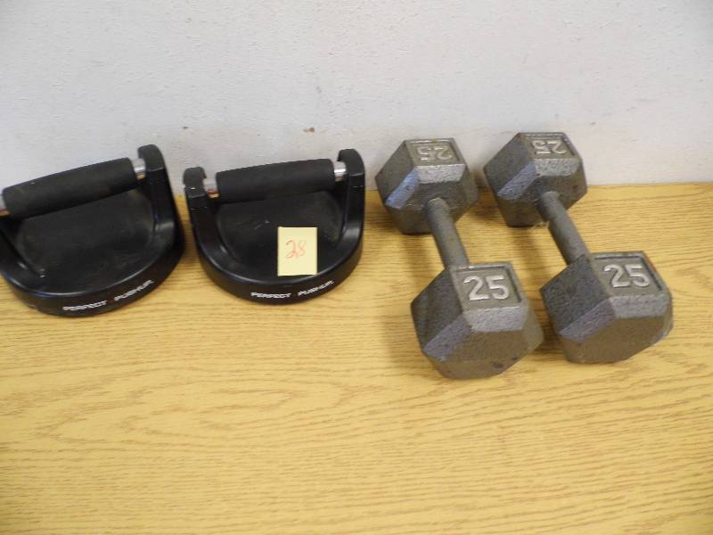 Weights & Perfect PushUp