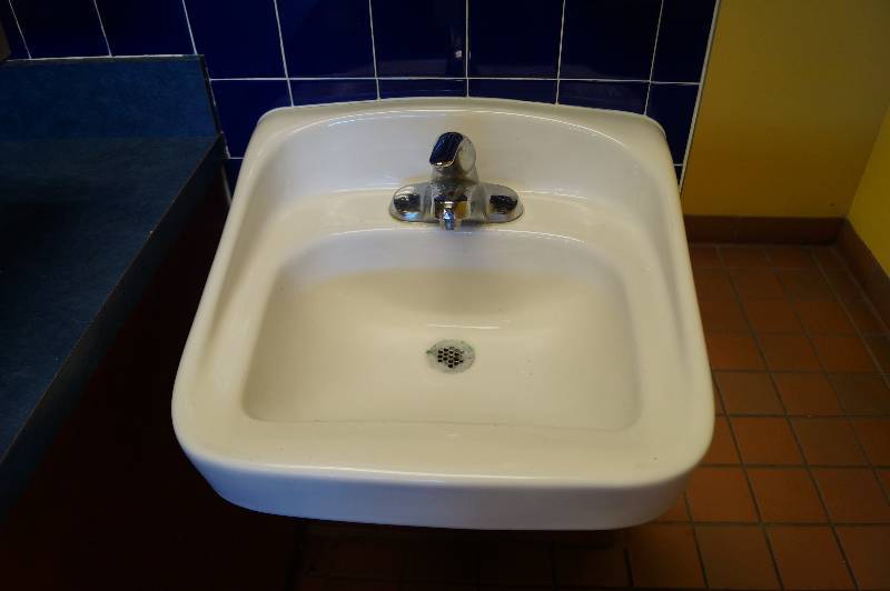 Sink, SoapTowel Dispensers