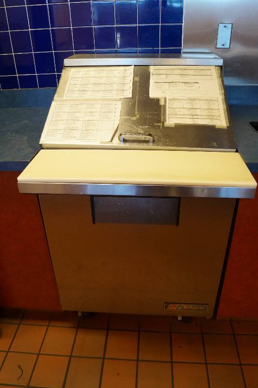 Refrigerated Prep Table