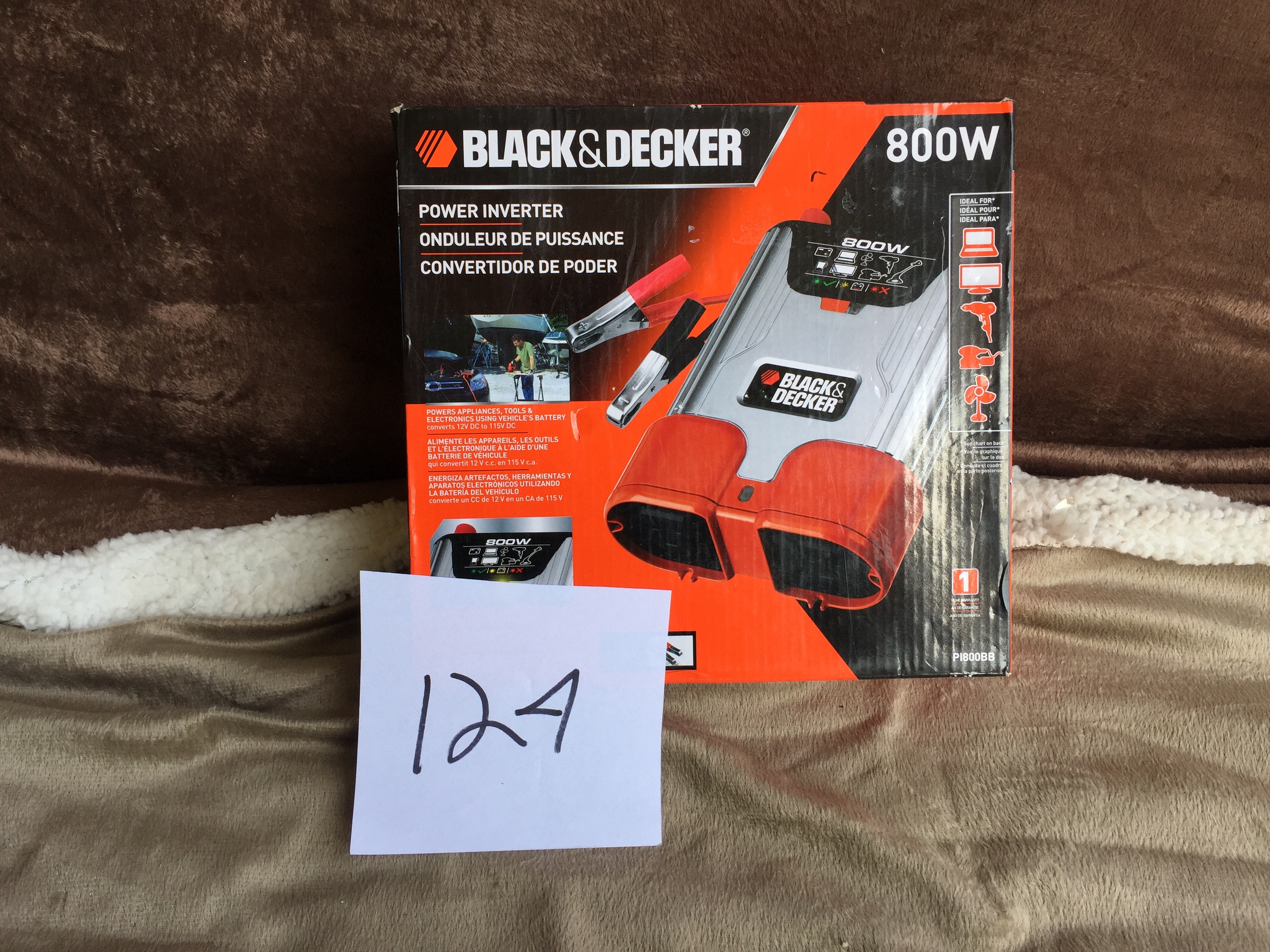 Black and Decker Power Inverter 800 W