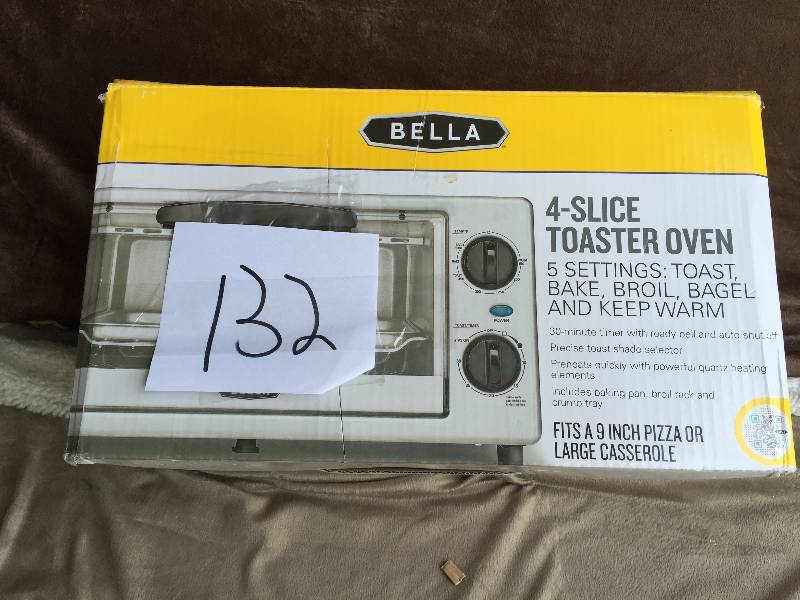 Bella 4 Slice Toaster Oven