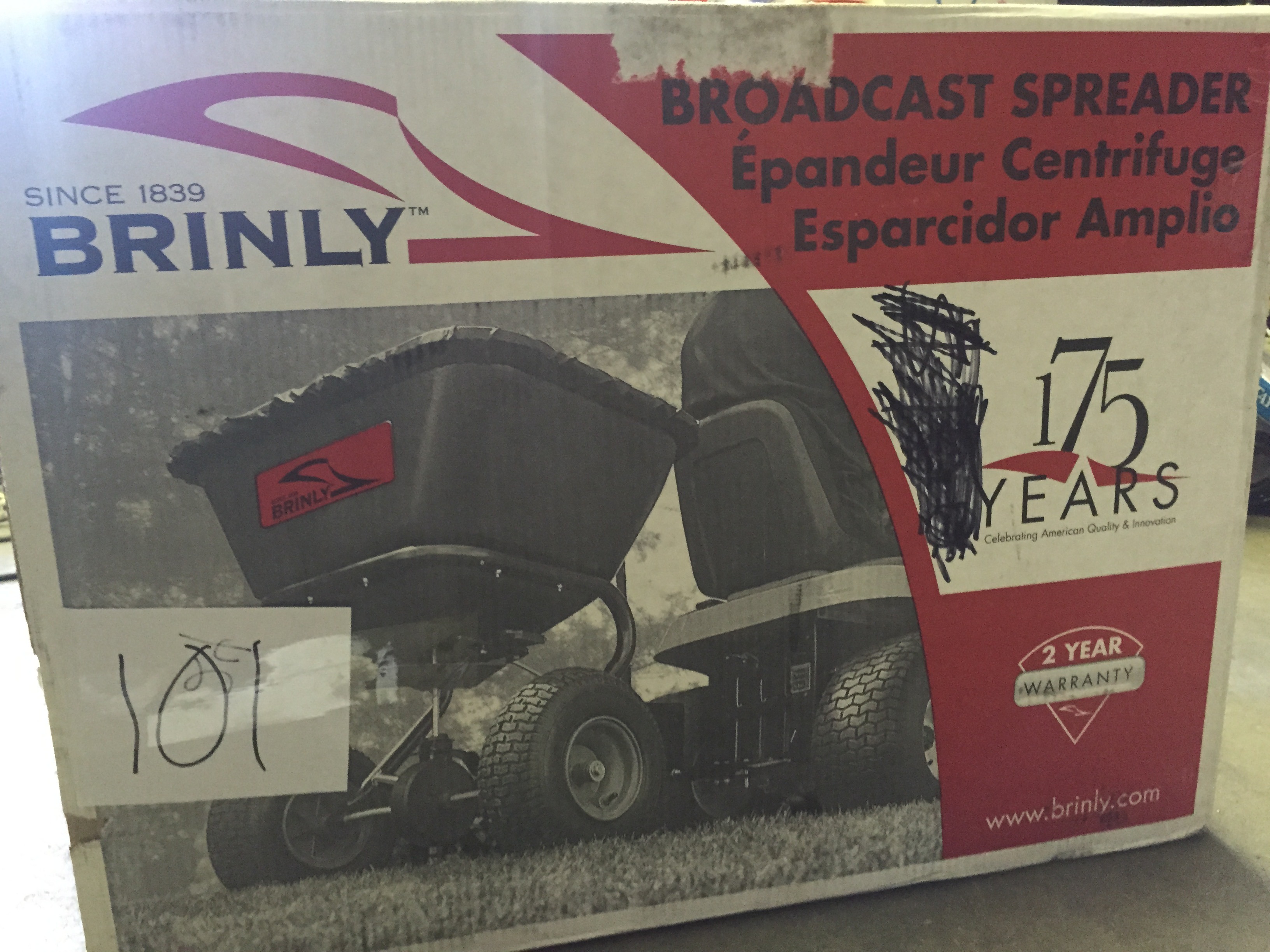 Brinly Broacast Spreader