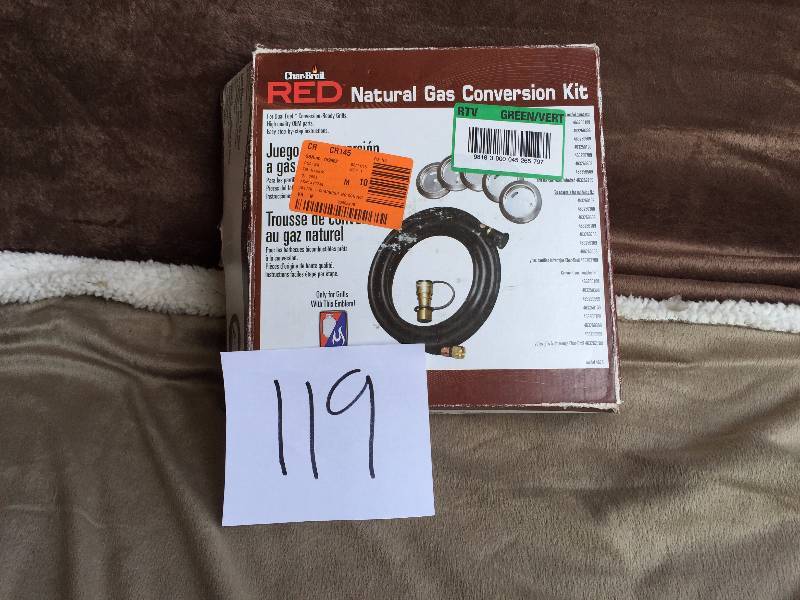 Red Natural Gas Conversion Kit