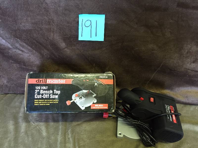 Drill Master 2 Bench Top Cut Off Saw
