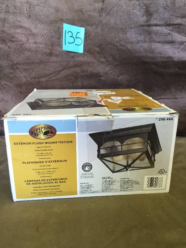 Exterior Flush Mount Fixture