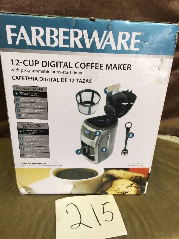 Farberware 12 Cup Digital Coffee Maker