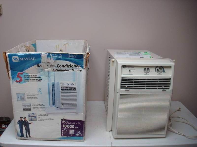lot 6 image: Maytag 10,000btu Air Conditioner, Never Used, Tested And Works Great - 14.5W x 20.5H x 24.25D