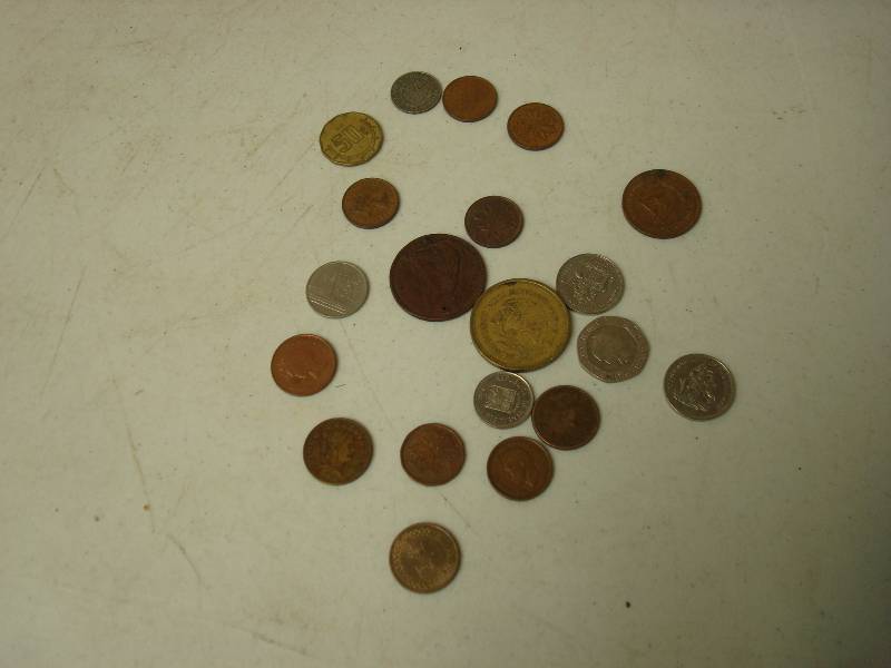 lot 32 image: Lot Of Foreign Coins