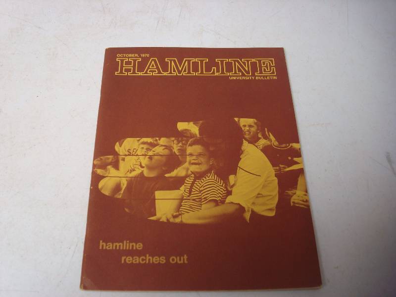 lot 38 image: Vintage Hamline University Book
