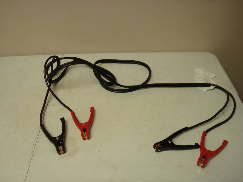 lot 60 image: Pair Of Jumper Cables, Like New