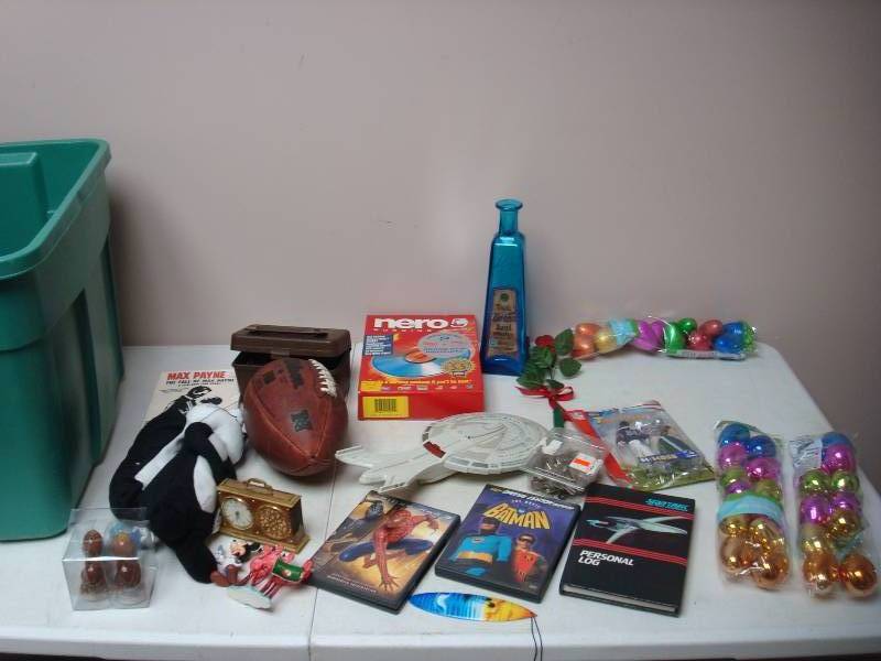 lot 86 image: Bin Filled With Mixed Items