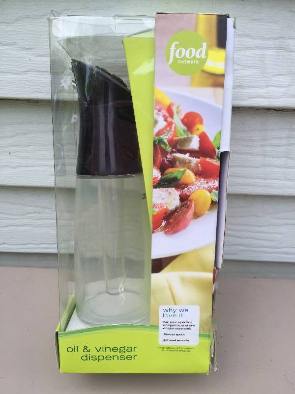 lot 2 image: Food Network Oil & Vinegar Dispenser