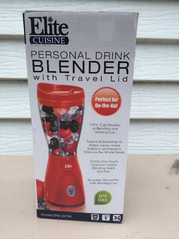 lot 6 image: Elite Personal Drink Blender