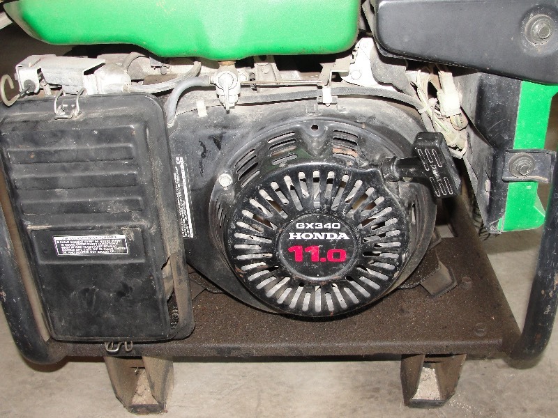 Hitachi E60 Generator on Wheels