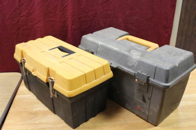 Pair of Toolboxes with Contents
