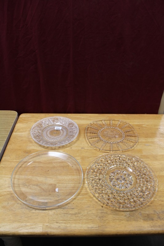 Cut Glass Serving Platters