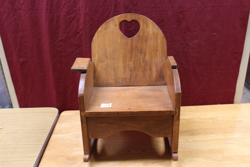 Wood Doll Chair