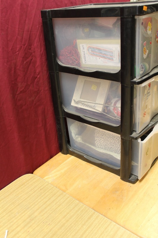 Crafts Cabinet full of Crafty Items