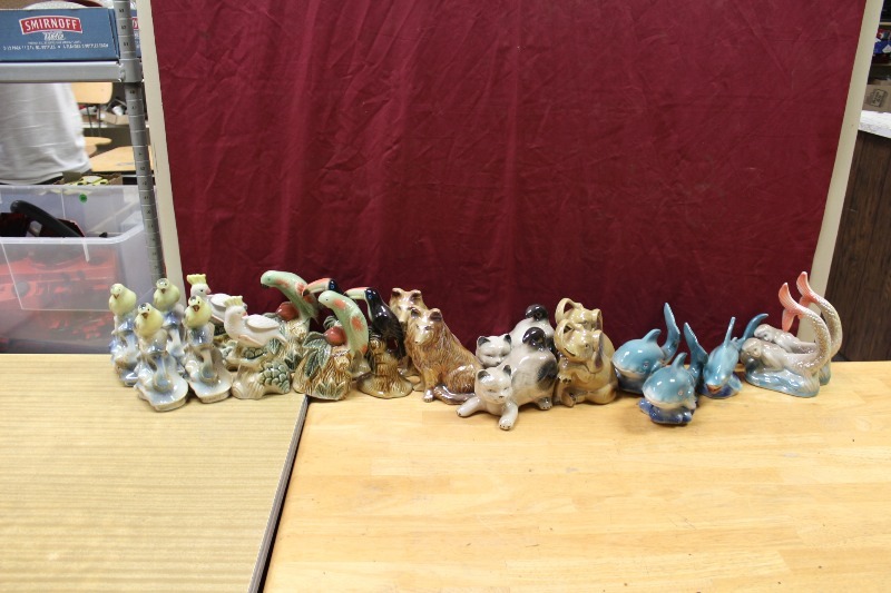 Large lot of NOS Brazilian Porcelain Animal Figurines