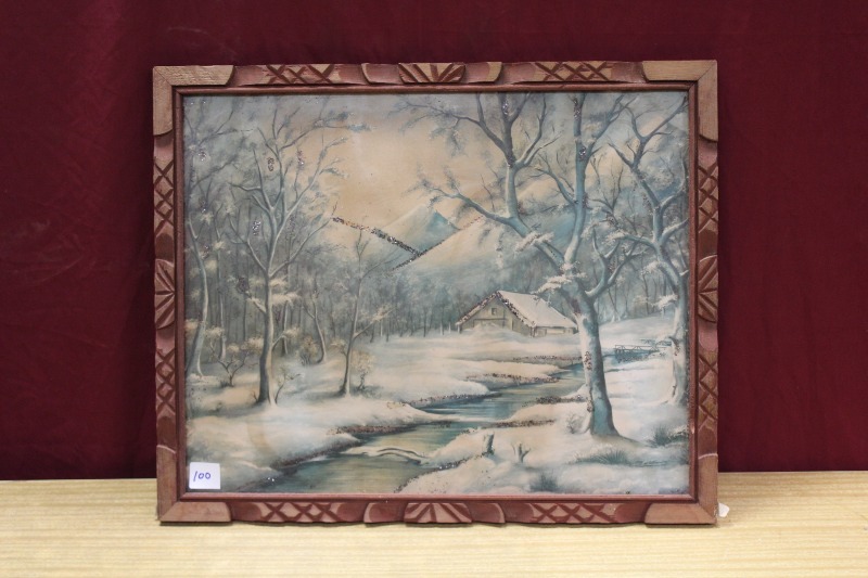 Vintage Framed Print