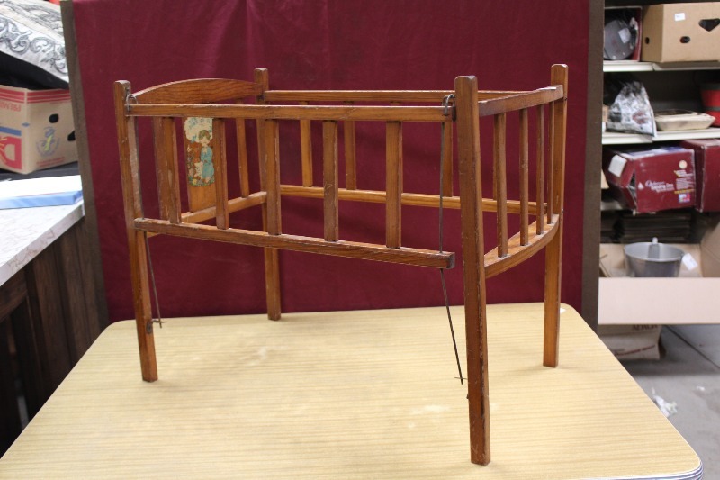 Antique Small Crib