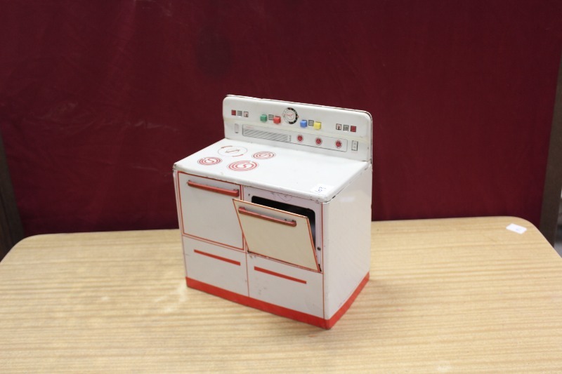 Vintage Tin Toy Stove