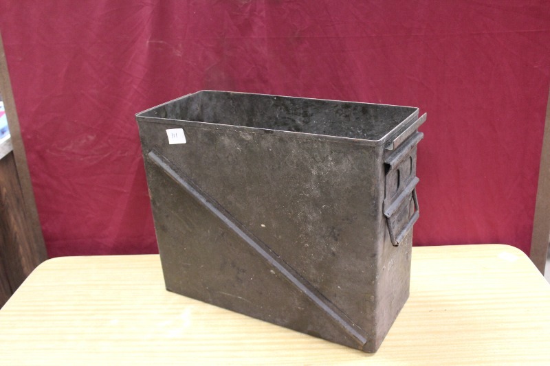 large Vintage Ammo Box