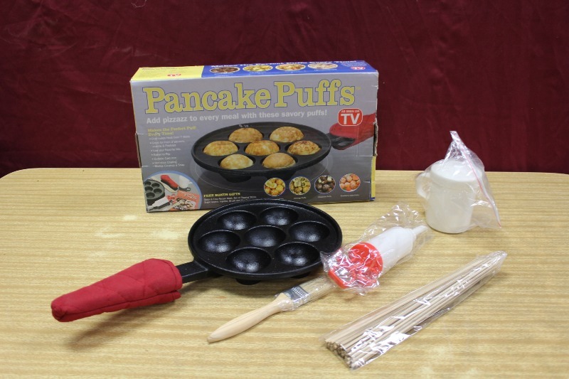 Pancake Puffs Cast Iron Pan