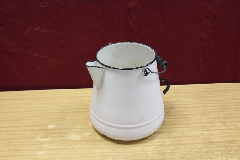 Vintage Enamel Kettle