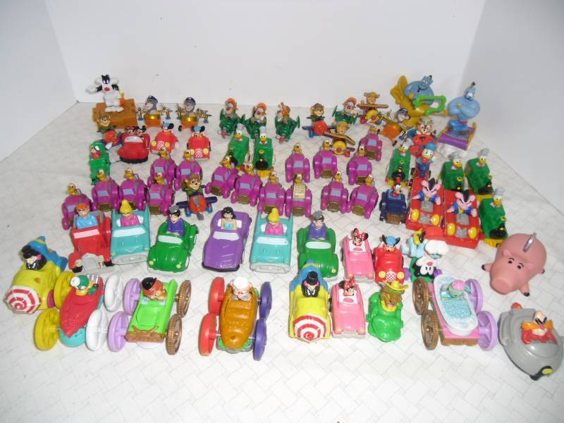 All on Wheels  Collection Fast Food Toys Mickey, Pluto, Archie & Friends & More