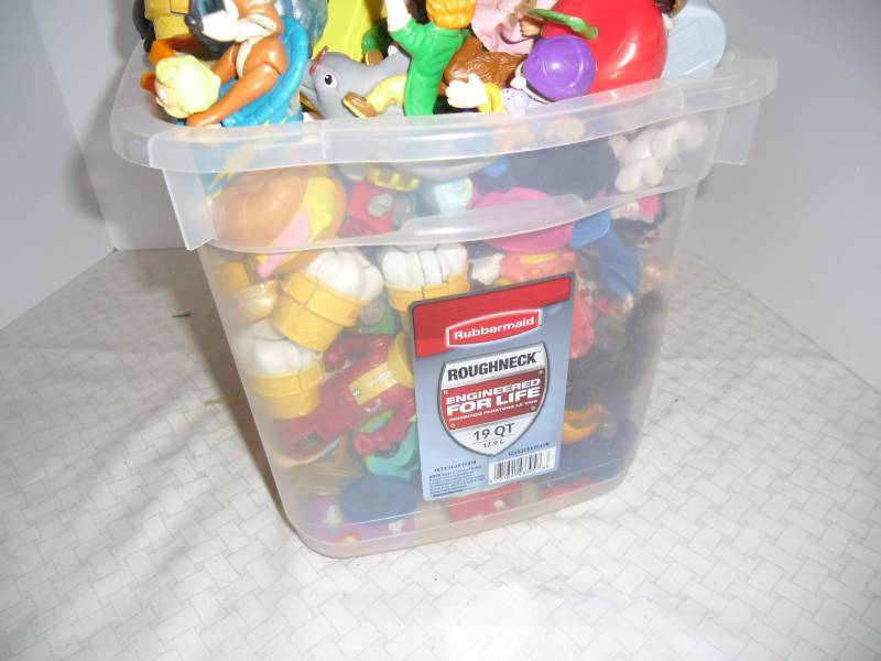 Lots and lots of McDonalds, Burger King, Wendys Kids Meal Toys