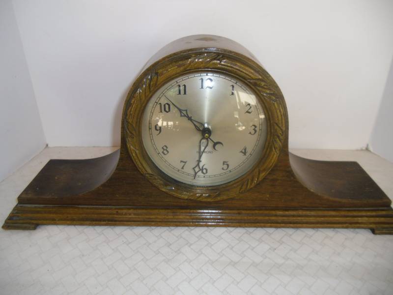 Vintage Mantel Clock and Broadway Sheet Music