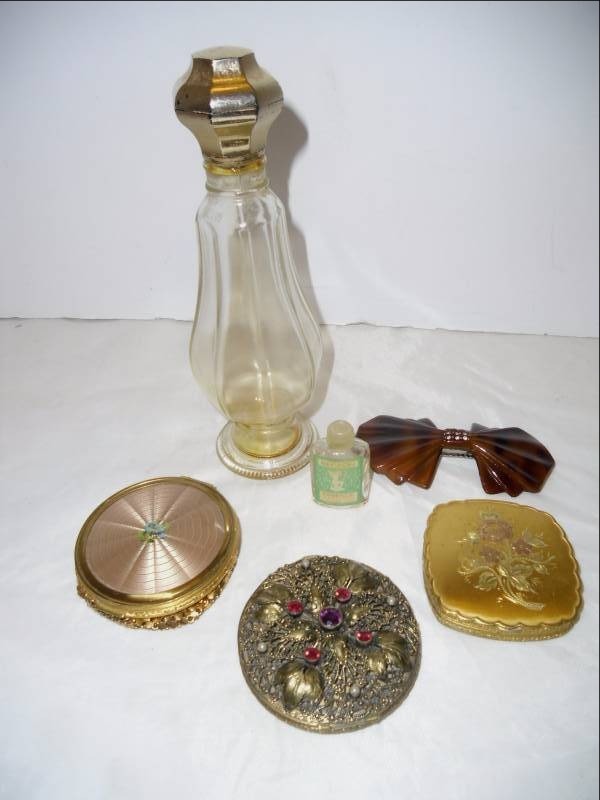 Vintage Compacts &  Perfume Bottles