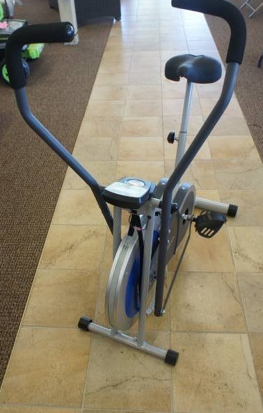 lot 2 image: Weslo Cross Cycle Stationary Bike