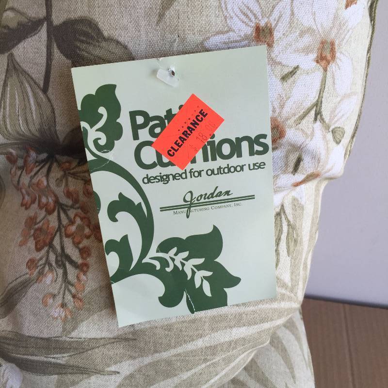 PATIO CUSHIONS