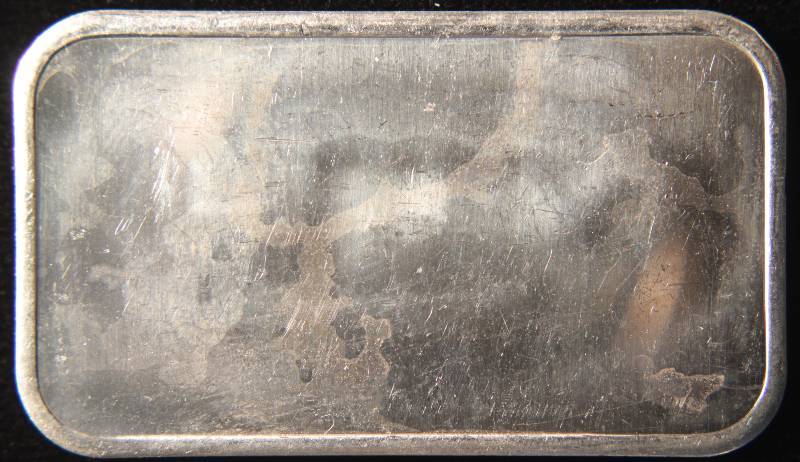 lot 7 image: 1 TROY OZ. .999 FINE SILVER THE GENERAL LOCOMOTIVE BAR