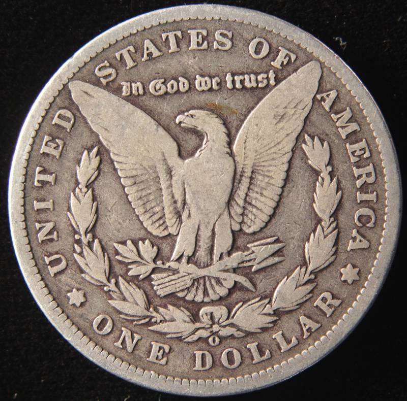 lot 8 image: 1897 O MORGAN SILVER DOLLAR
