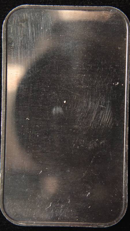 lot 10 image: 1 TROY OZ. .999 FINE SILVER JM BAR