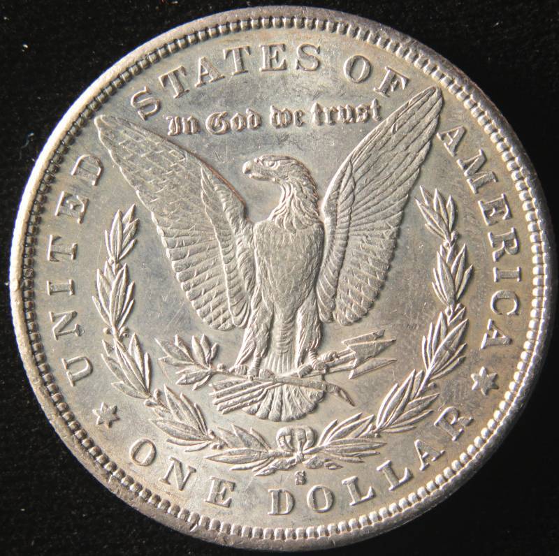 lot 14 image: 1897 S MORGAN SILVER DOLLAR UNC