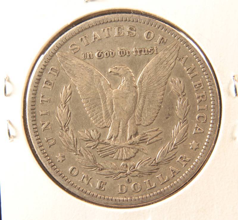 lot 59 image: 1887 O MORGAN SILVER DOLLAR VF