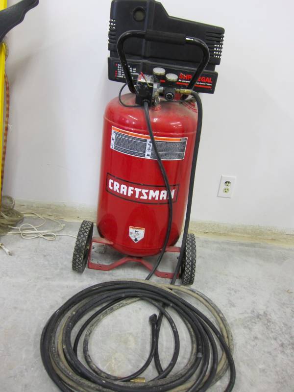 Craftsman 5HP Compressor ABI 238 Industrial Estate Sale K BID