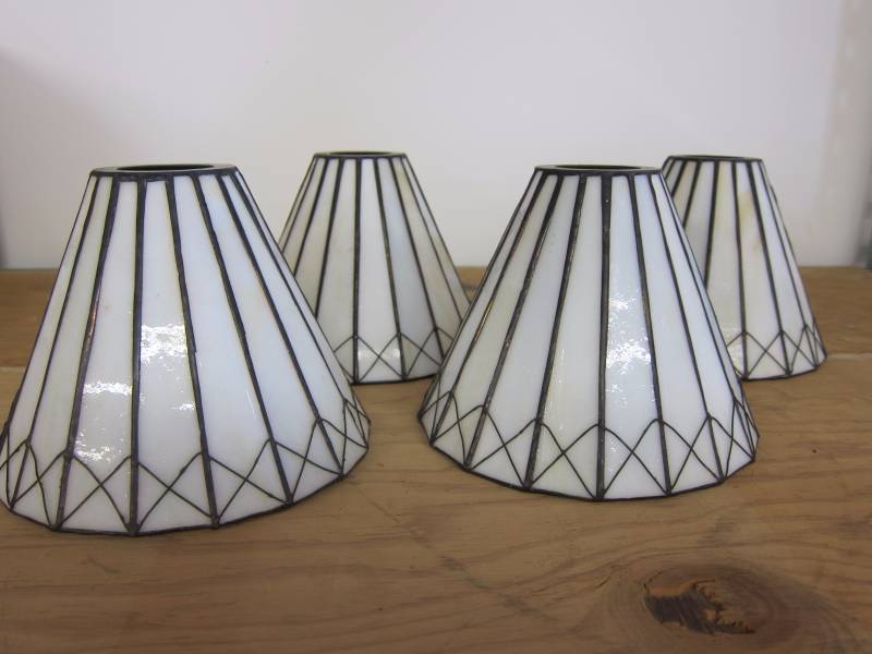 lot 55 image: Stained-Glass Shades