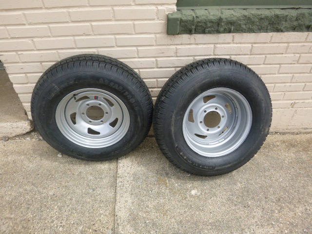 lot 5 image: 2 New Rintal Trailer Tires
