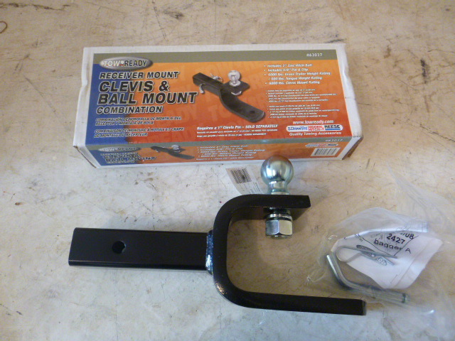 lot 24 image: Tow Ready Clevis and Ball Mount